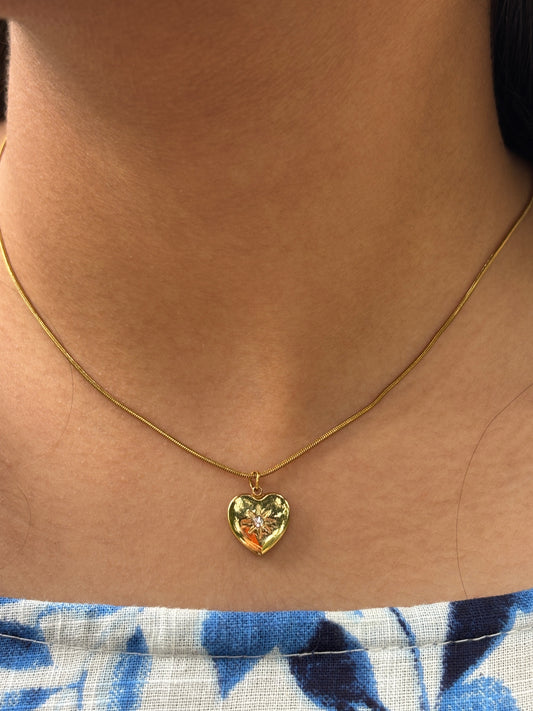 Diamond Heart Pendant