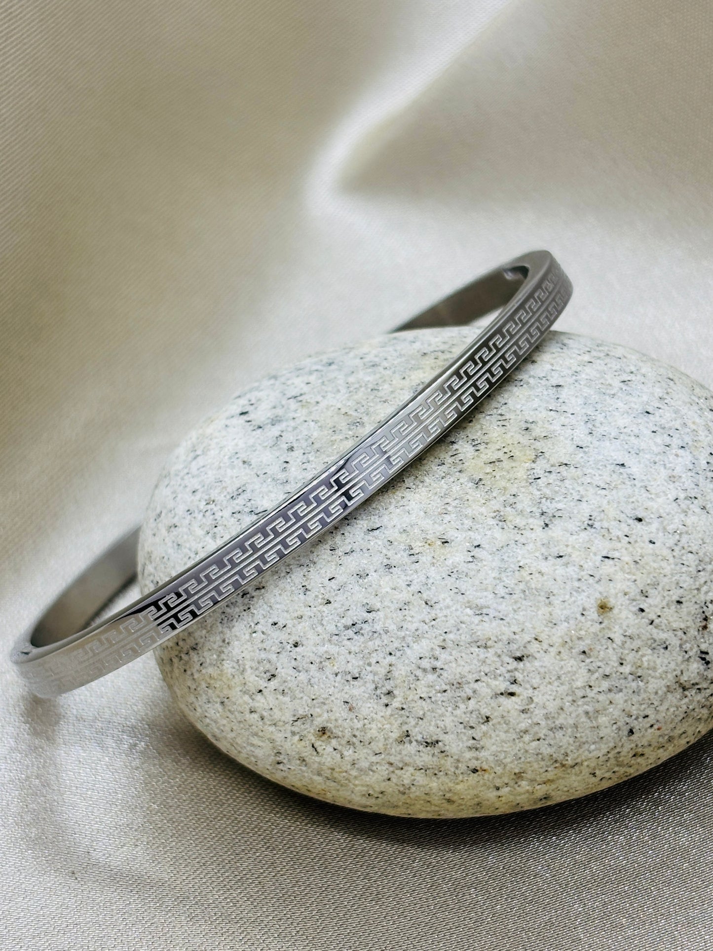 Elysian Key Silver Bracelet