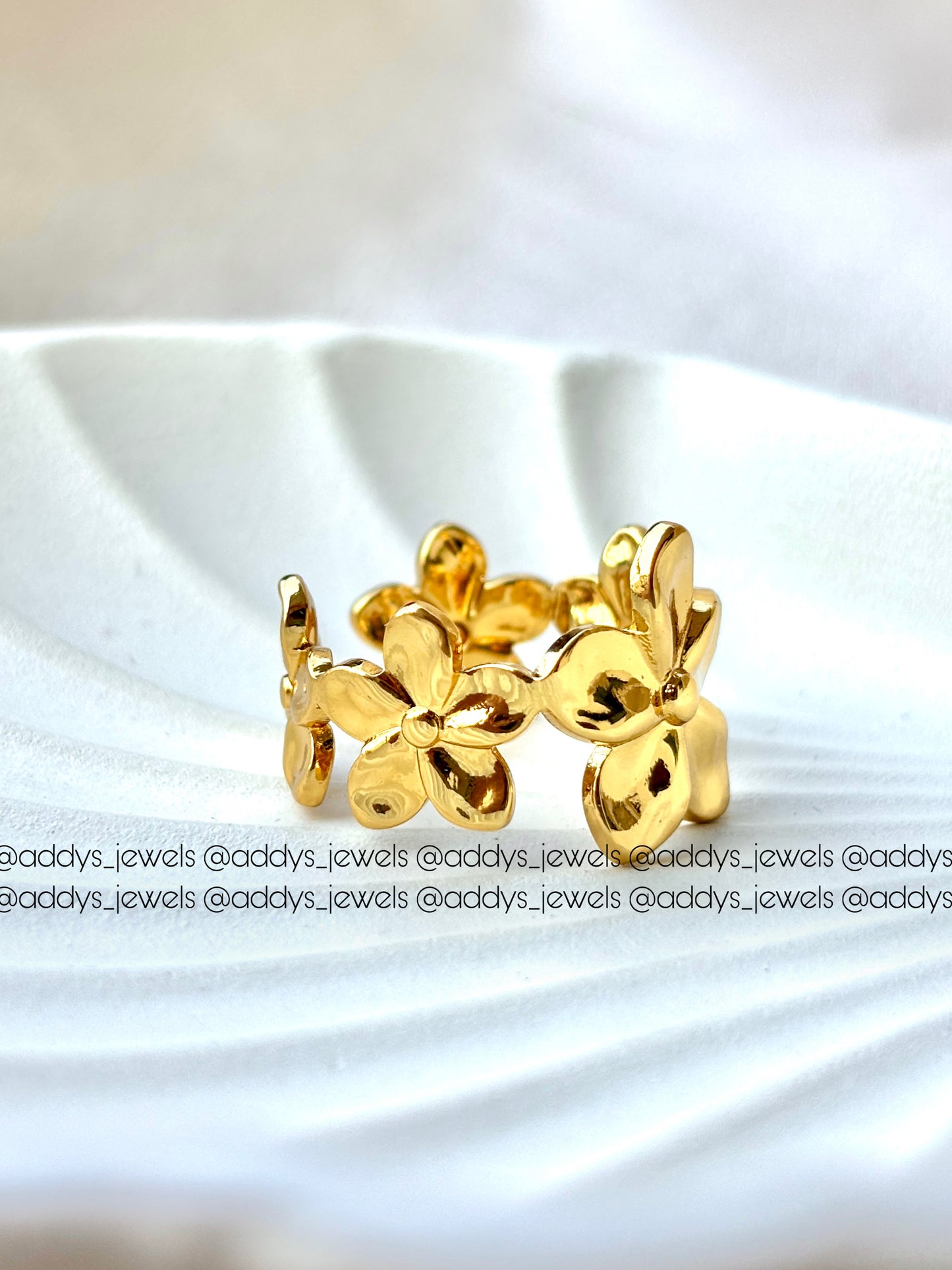 Flora Crown Ring (ADJUSTABLE)