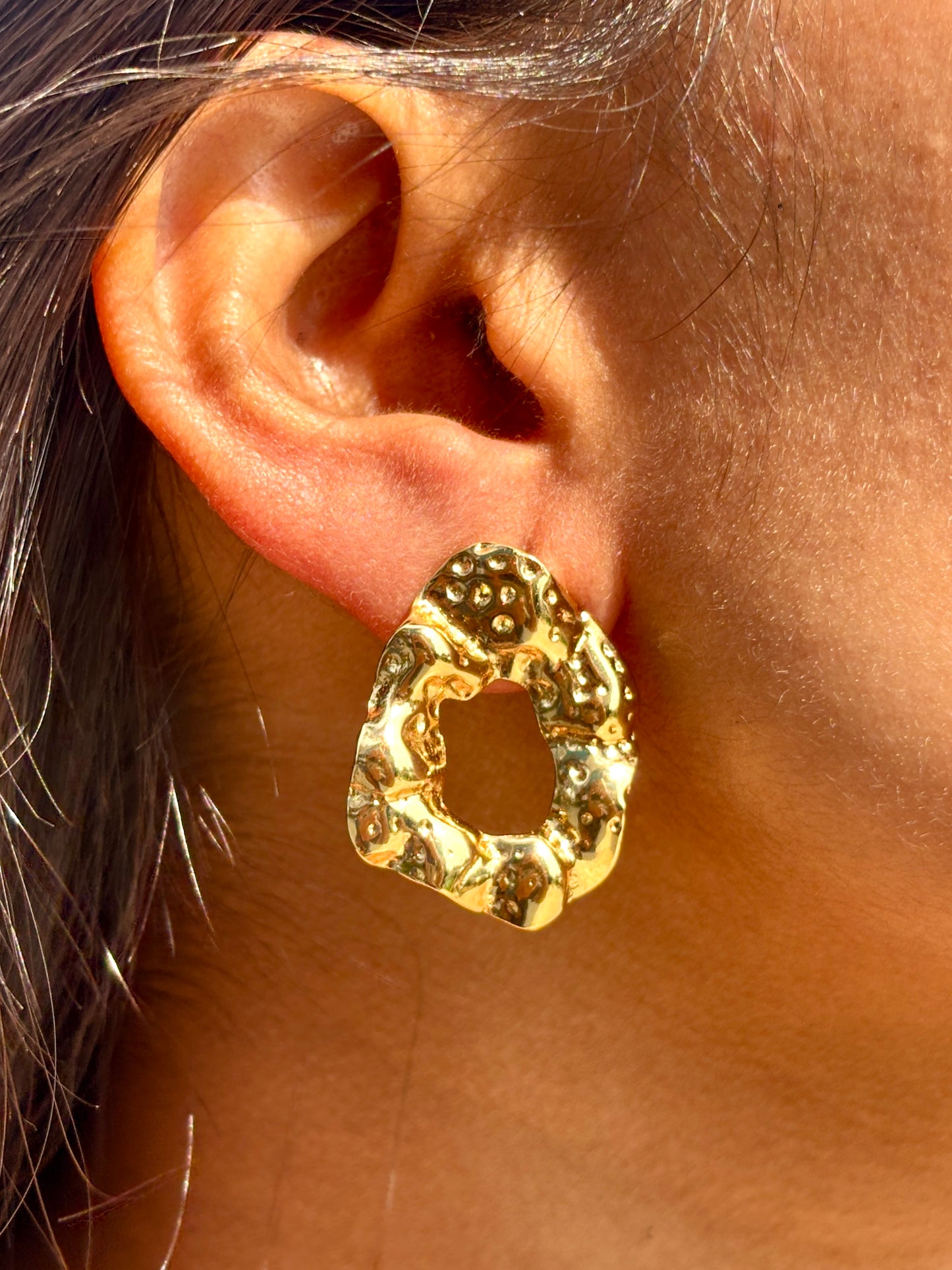 Liquid Gold Studs