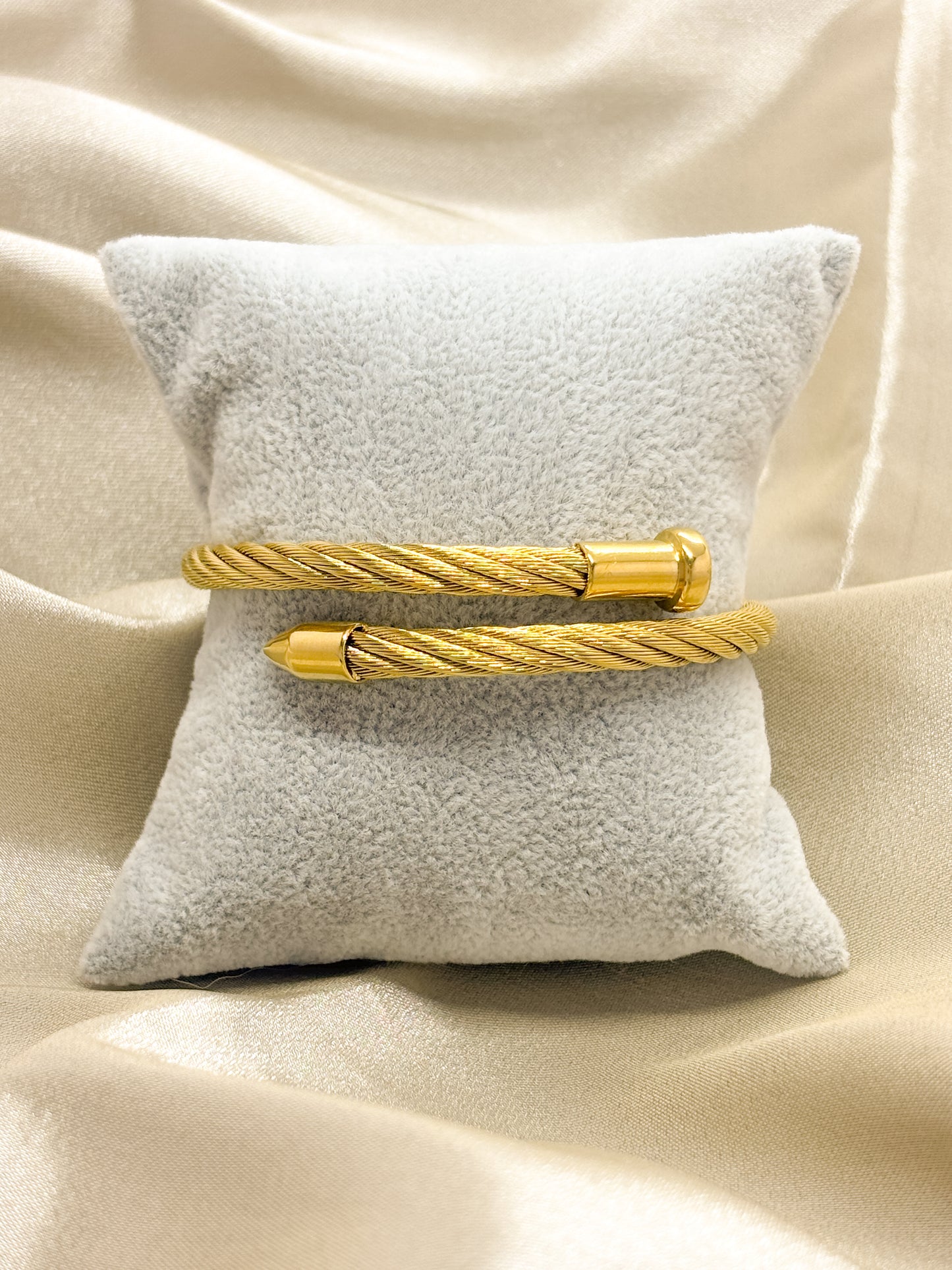 Golden Torque Bracelet