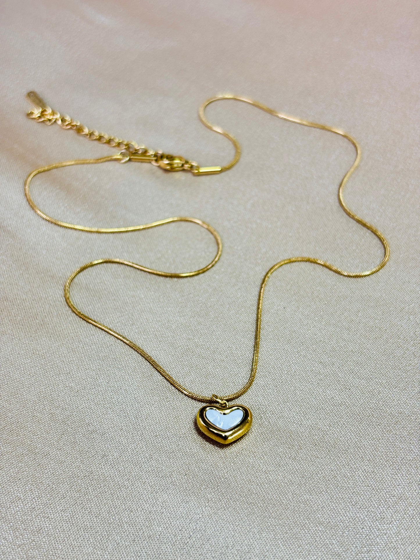 Luxe Heart Pendant Necklace