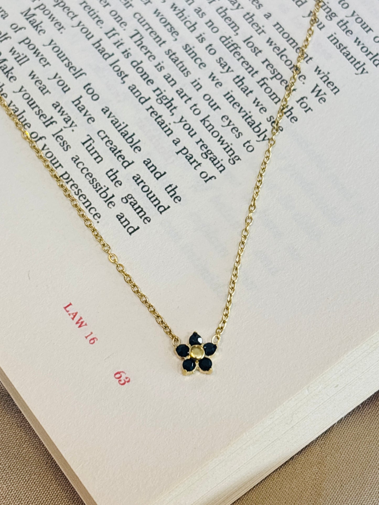 Midnight Bloom Necklace