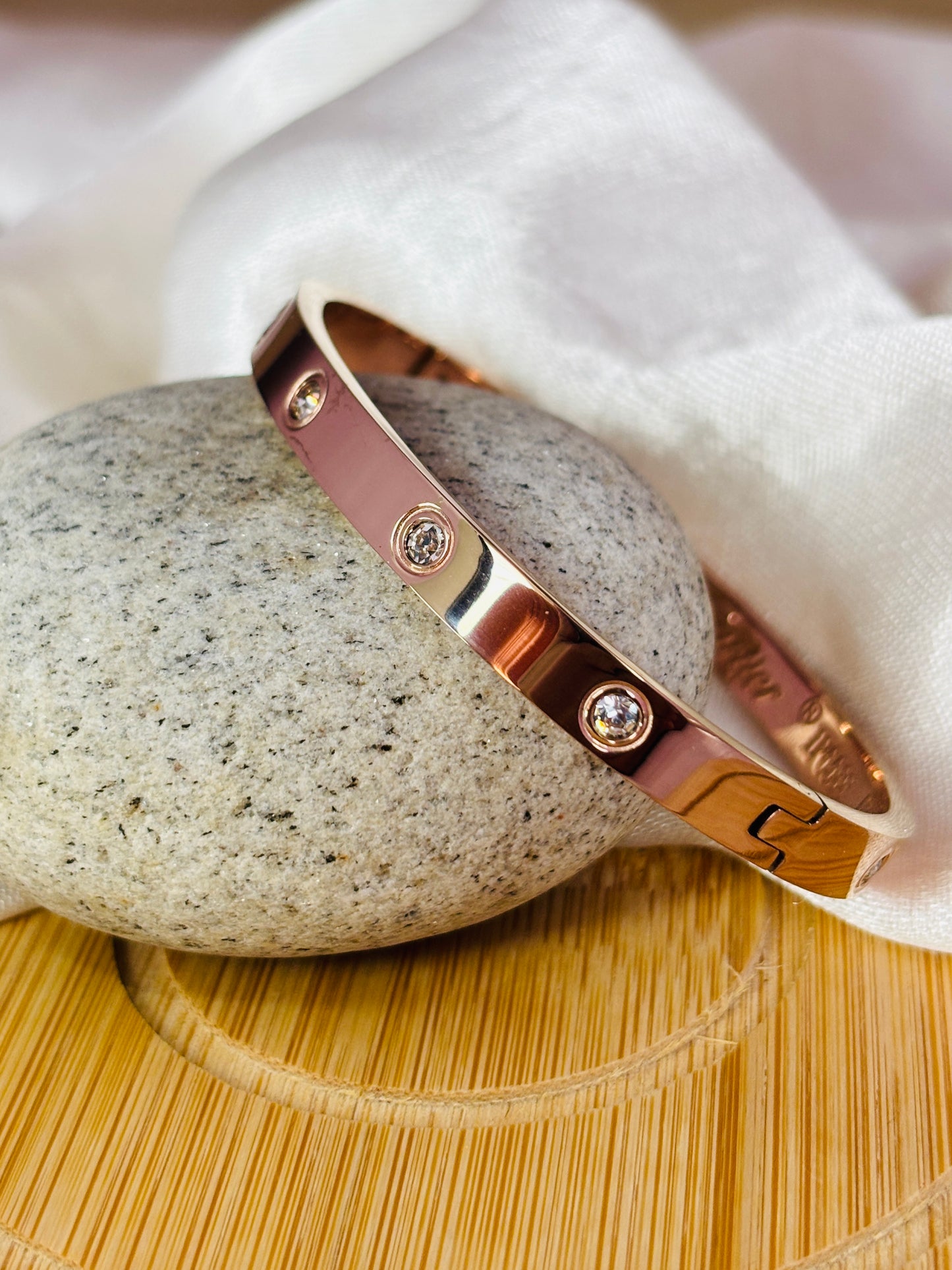 Rose Radiance Studded Bracelet
