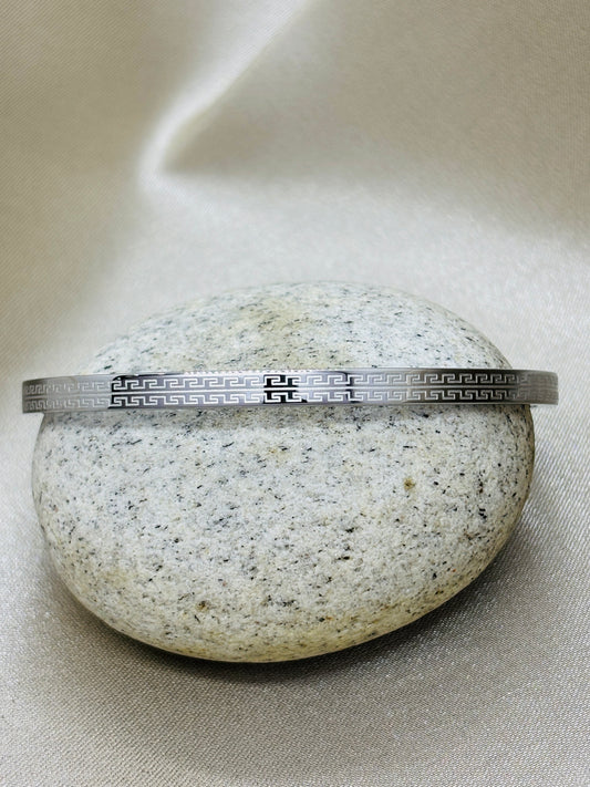 Elysian Key Silver Bracelet