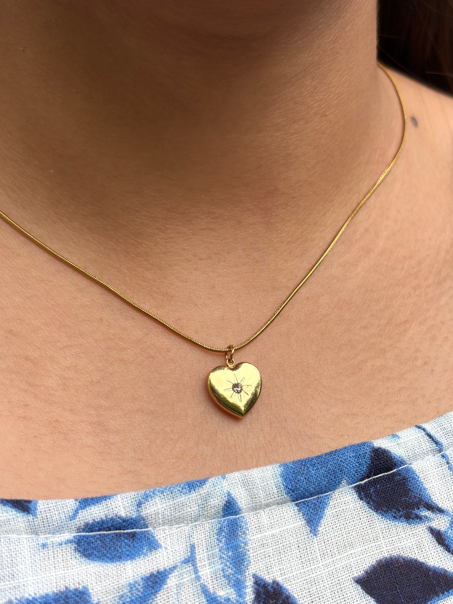 Diamond Heart Pendant