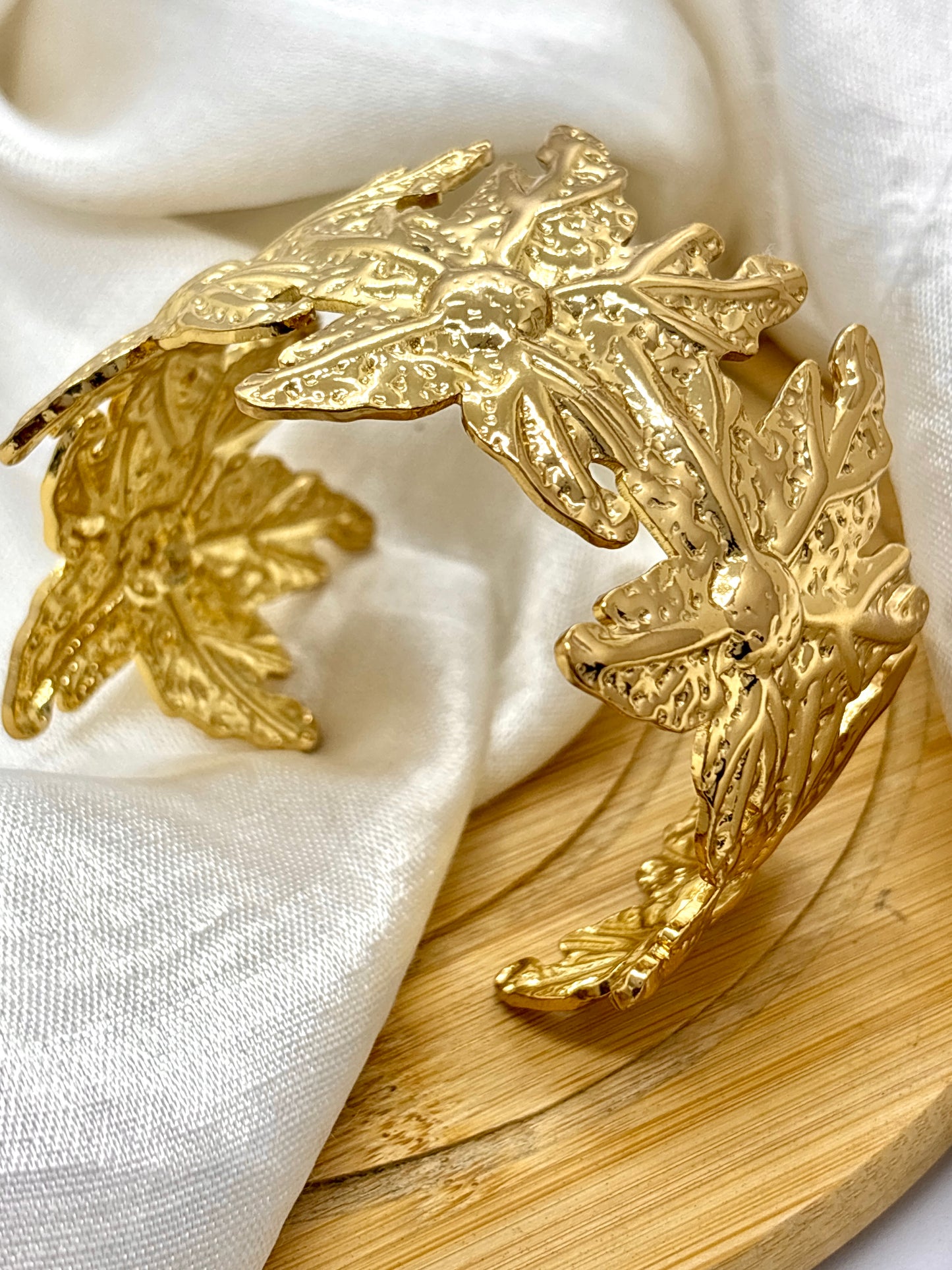 Wildflower Gold Cuff
