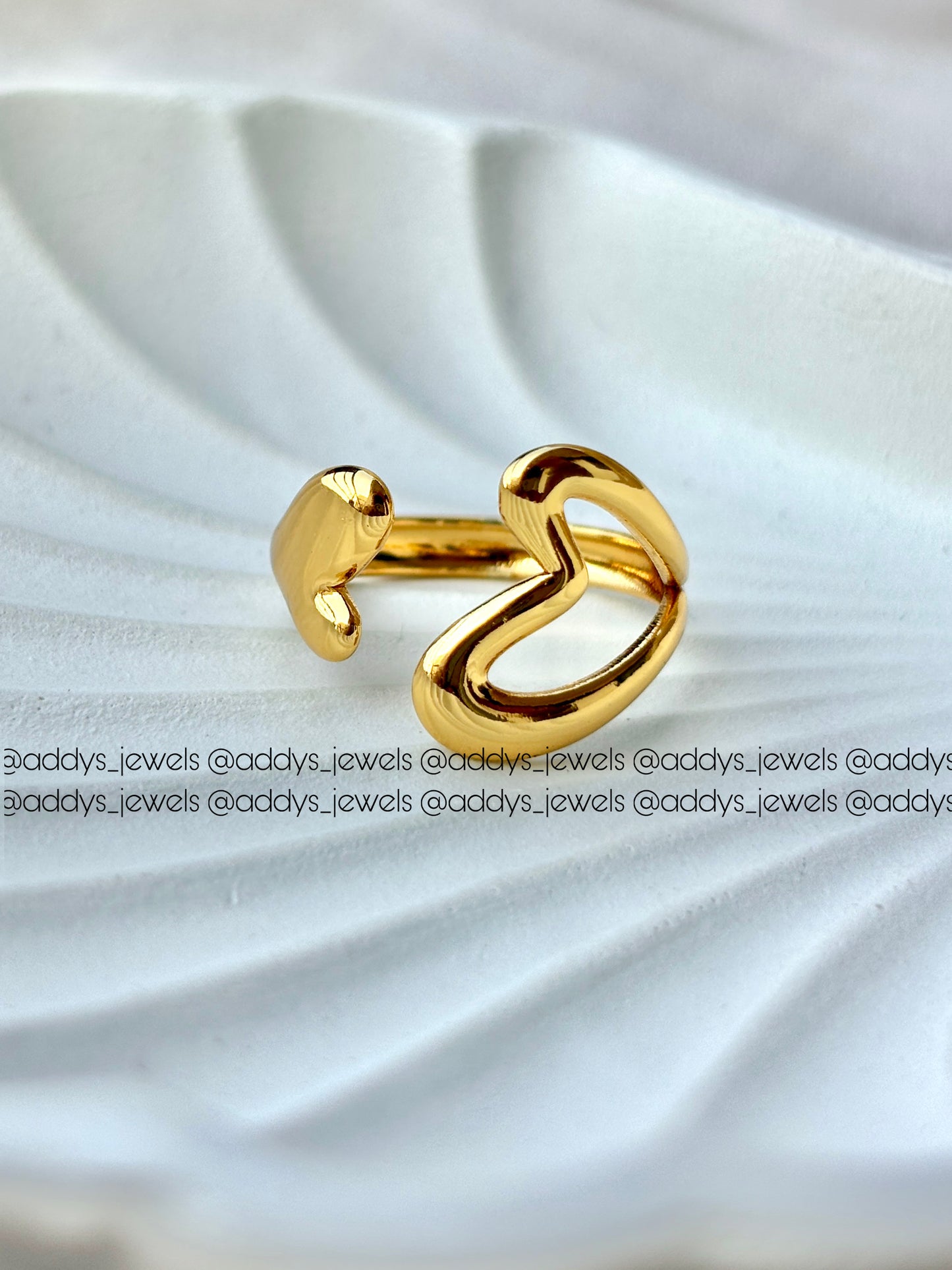 Open Heart Ring (ADJUSTABLE)