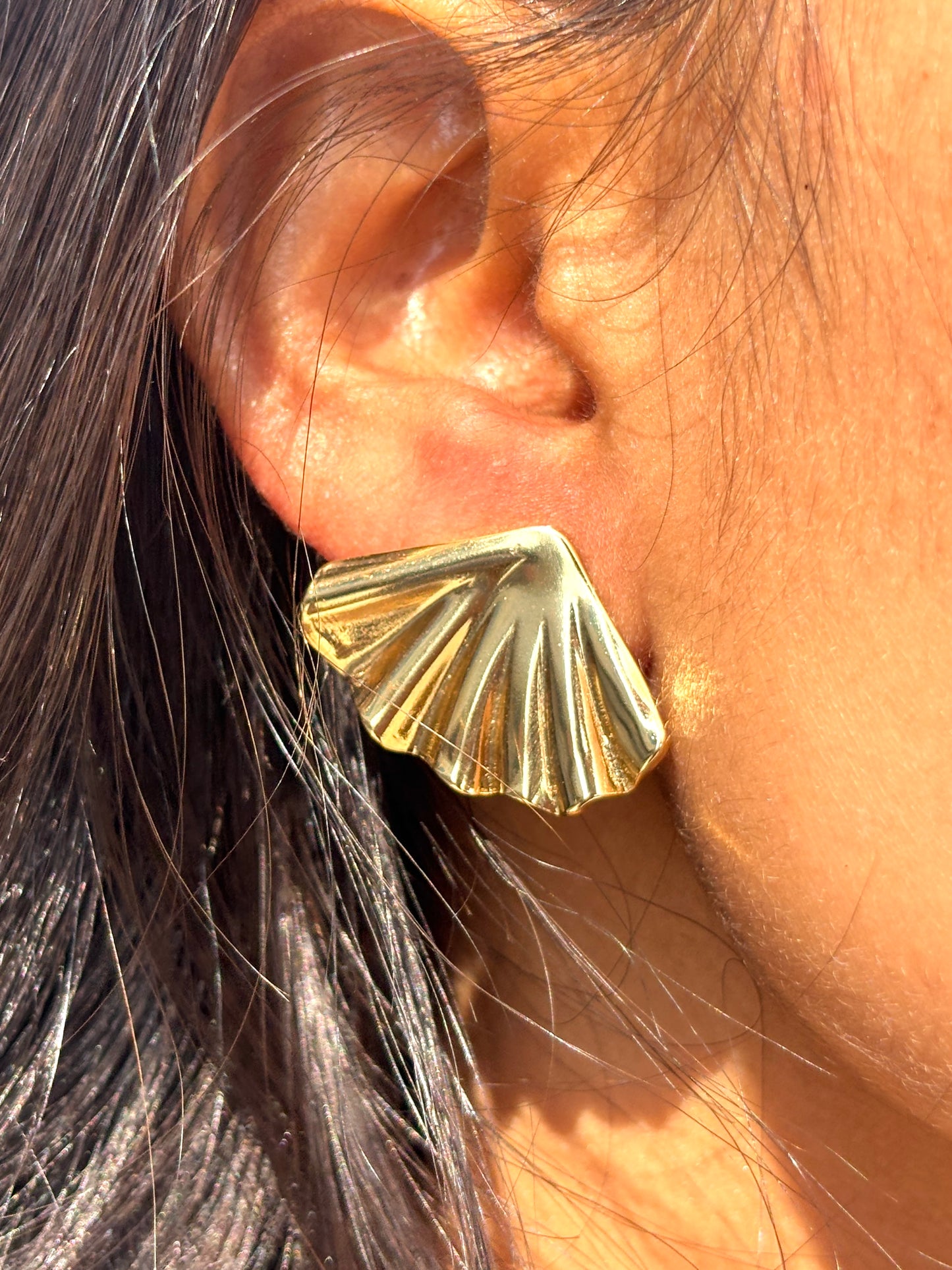 Velora Gold Studs