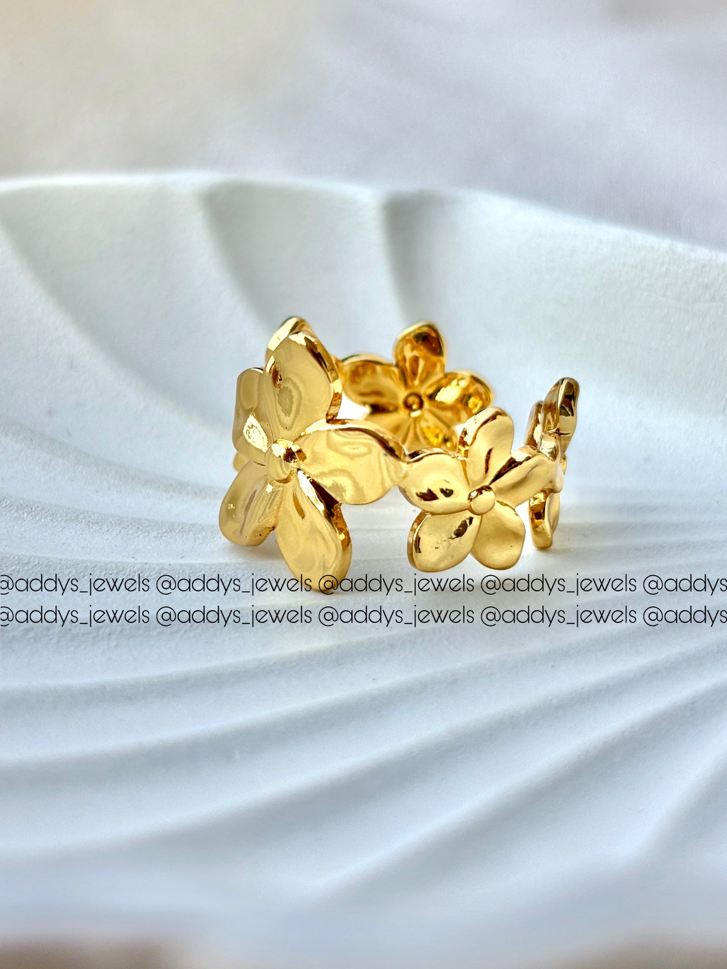 Flora Crown Ring (ADJUSTABLE)