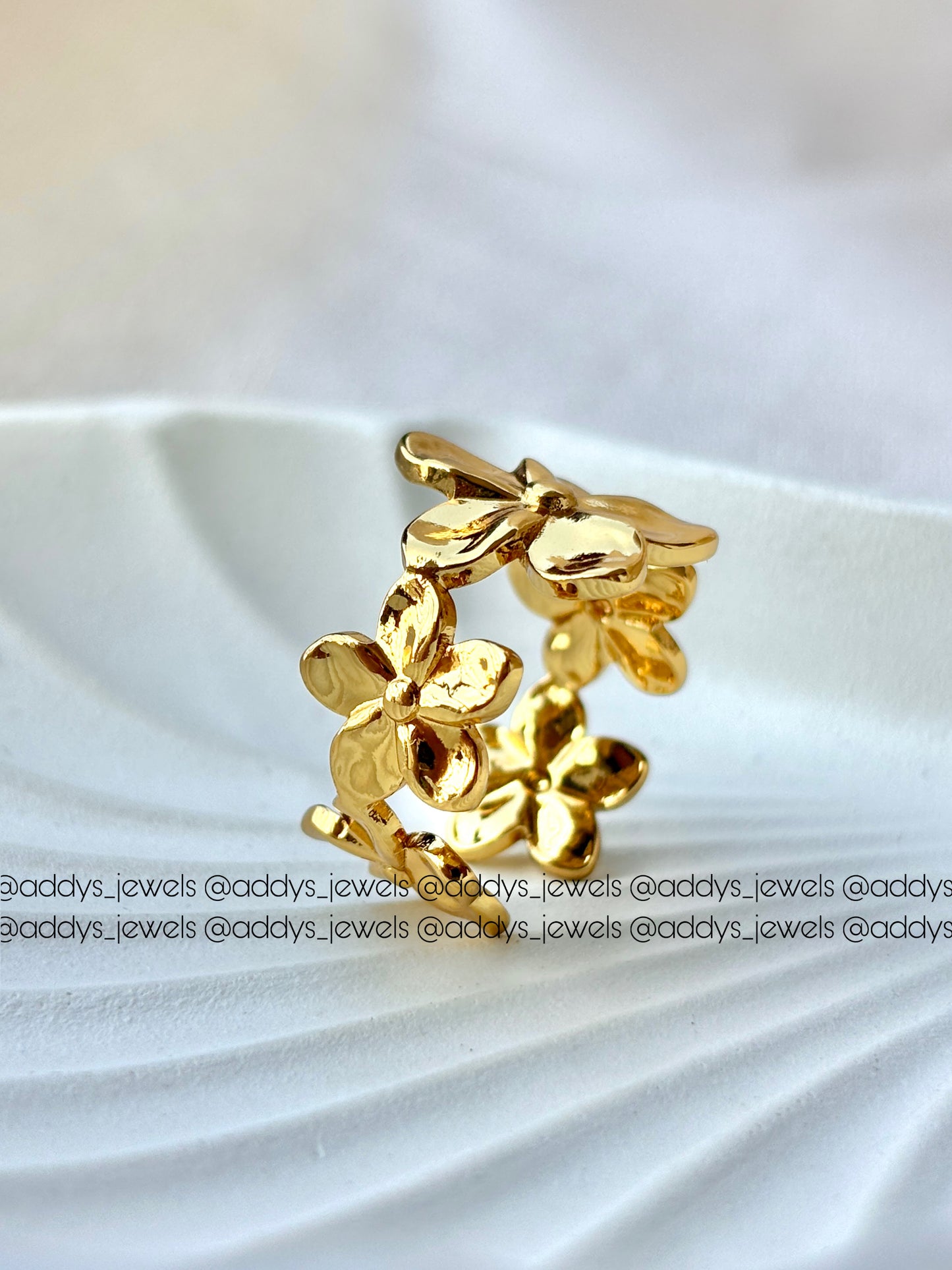 Flora Crown Ring (ADJUSTABLE)