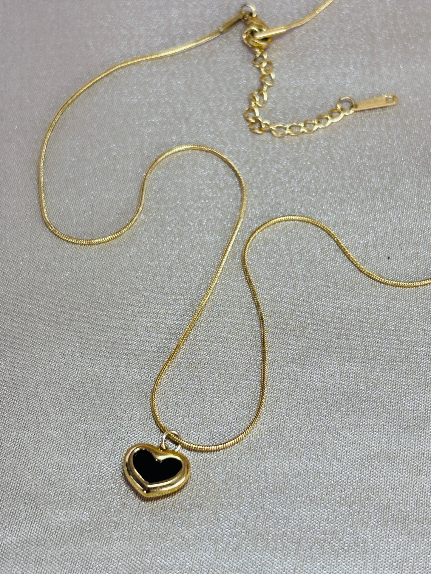 Noir Heart Necklace