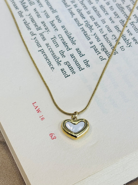 Luxe Heart Pendant Necklace